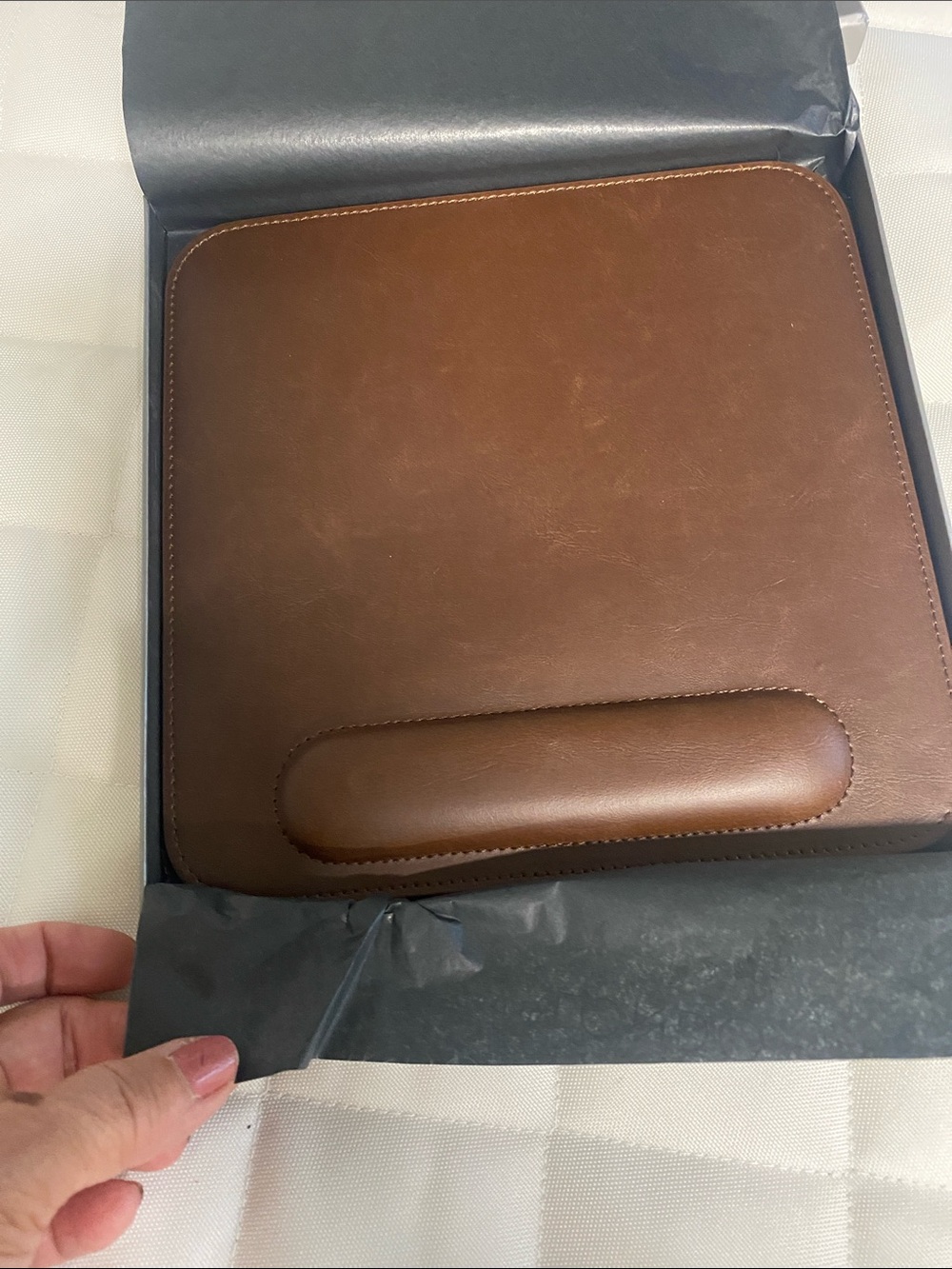 Londo genuine leather mouse pad